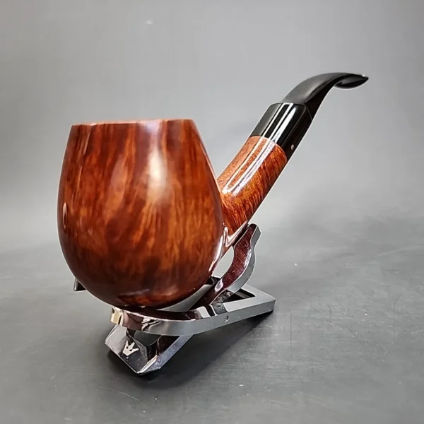 Faaborg Flame Grain Large Brandy Estate Briar Pipe, Danish Estates - Image 4