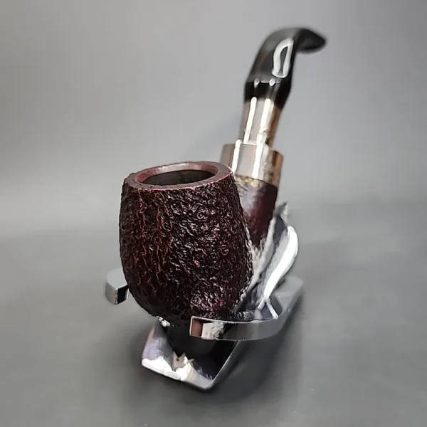 2003 Peterson Spigot Sandblast Estate Briar Pipe, Irish Estates - Image 4