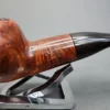 Savinelli Oscar Elite 320 KS Bent Author Estate Briar Pipe, Italian Estates, 6mm - Image 4