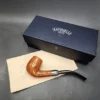 Savinelli 130th Anniversary Smooth Bent Billiard Estate Briar Pipe, Unsmoked - Image 3