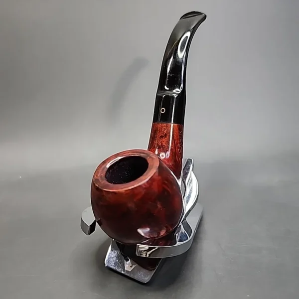 Orlik Rose 39878 Smooth Bent Apple Estate Briar Pipe, Unsmoked - Image 5