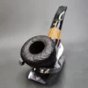 Stanwell Zebrano Sandblasted Bent Dublin Estate Briar Pipe, Danish Estates - Image 5