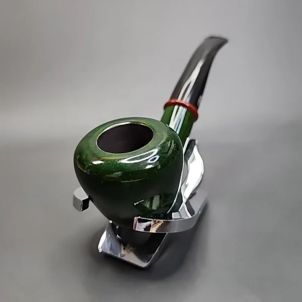 Chacom Green Trekking 264 Smooth Bent Acorn Estate Briar Pipe, Unsmoked - Image 5