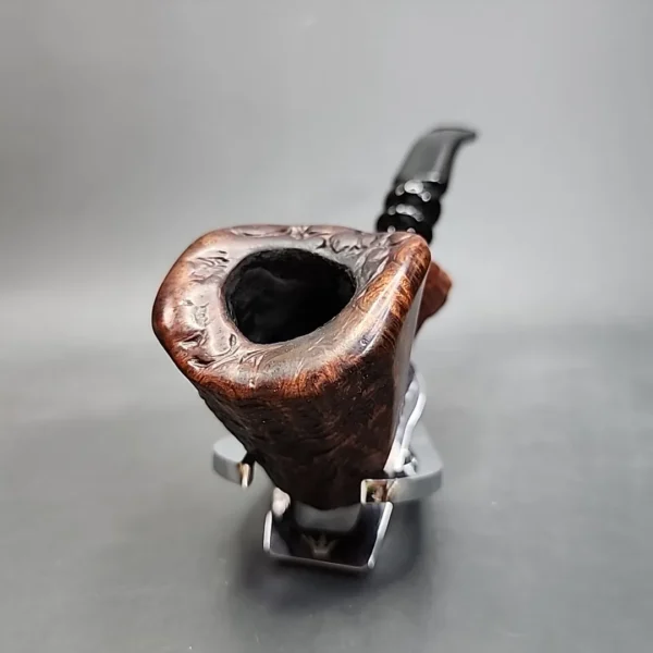 Ben Wade Amber Freehand Estate Briar Pipe, Danish Estates [SOLD] - Image 5