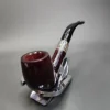 Savinelli 130th Anniversary Smooth Bent Billiard Estate Briar Pipe, 9mm, Unsmoked - Image 5