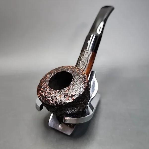 Astleys Rusticated Bullcap Rhodesian Estate Briar Pipe, English Estates - Image 5