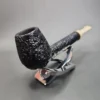 Nathan Armentrout Asteroid Finish Handmade Briar Pipe, New - Image 5