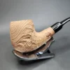 Morgan Bones Bent Billiard Briar Pipe, New - Image 5