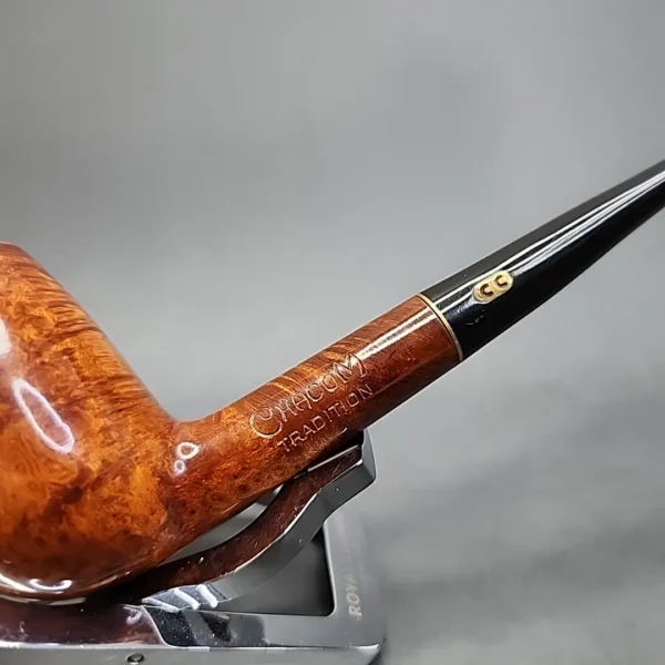 Chacom Tradition 93 Smooth Straight Billiard Estate Briar Pipe, Unsmoked - Image 5