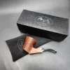 Ascorti 40th Anniversary Partially Sandblasted Dublin Sitter Estate Briar Pipe, Unsmoked - Image 5