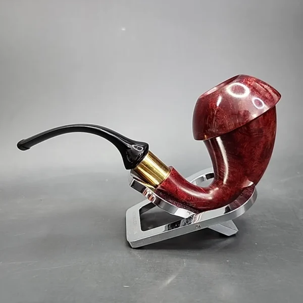 Johny Pipes Smooth Calabash Estate Briar Pipe, Unsmoked - Image 5