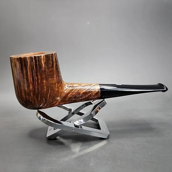 Castello "Castello" KKKK Smooth Pot Estate Briar Pipe, Unsmoked [SOLD] - Image 5