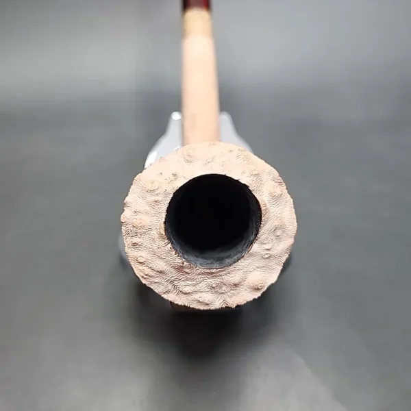 Pipe Tristan Sandblasted Straight Dublin Handmade Briar Pipe, New [SOLD] - Image 5