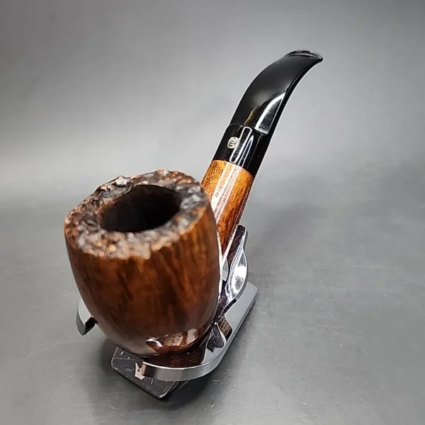 James Upshall P grade Smooth Bent Billiard Estate Briar Pipe, English Estates [SOLD] - Image 5