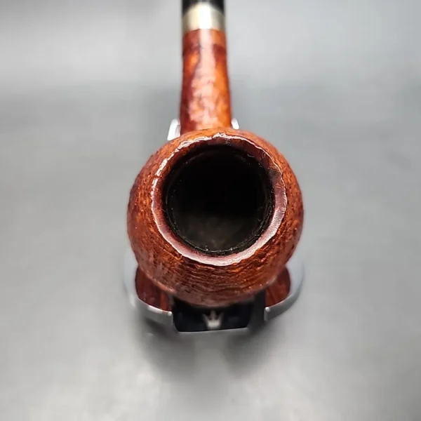 Peder Jeppesen Ida Sandblasted Straight Brandy Estate Briar Pipe, 9mm [SOLD] - Image 5