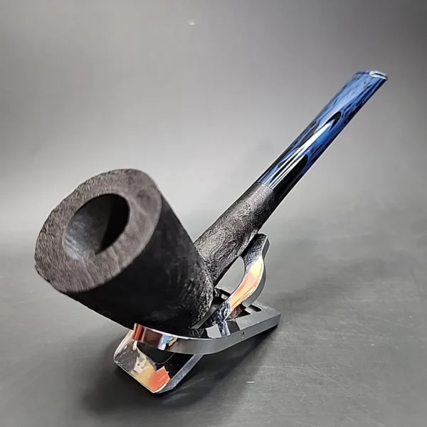 Pipe Tristan Sandblasted Straight Dublin Handmade Briar Pipe, New - Image 5