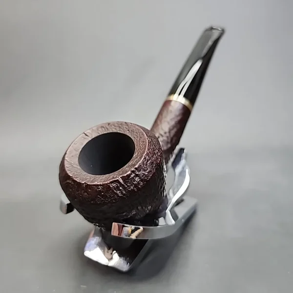 Vauen  5201 Sandblasted Bent Dublin Estate Briar Pipe, Unsmoked, 9mm - Image 5