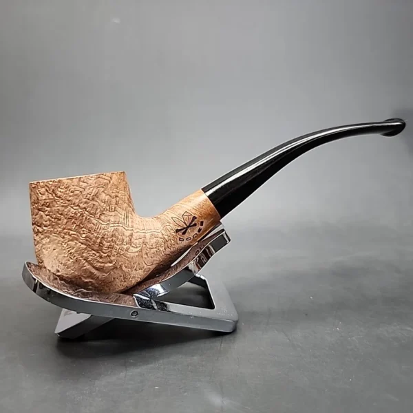 Morgan Bones Bent Billiard Briar Pipe, New - Image 5