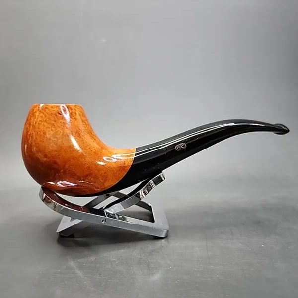 Chacom Volute Smooth Cobra Estate Briar Pipe, Unsmoked - Image 5