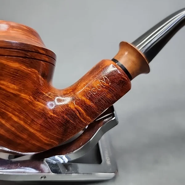Chacom Safari 1A Smooth Bent Rhodesian Estate Briar Pipe, Unsmoked - Image 5