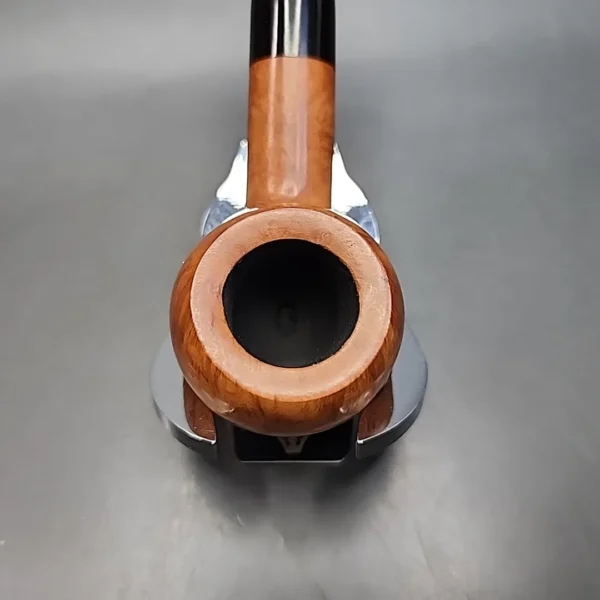 Michel Smooth Bent Apple Estate Briar Pipe Unsmoked - Image 5
