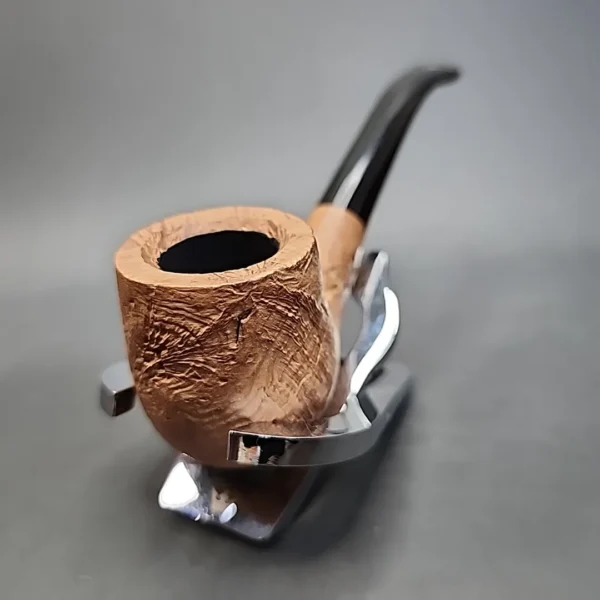 Morgan Bones Bent Pot Pipe, New - Image 5