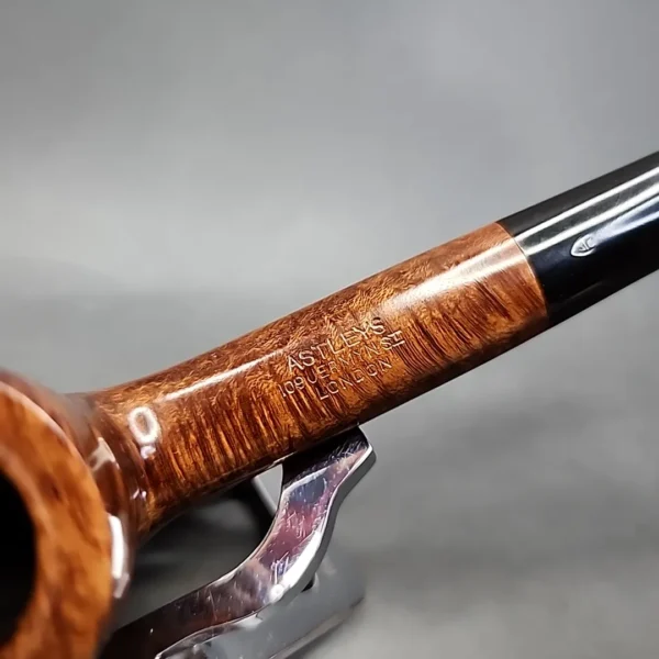 Astleys of London Smooth Bent Pear Estate Briar Pipe, English Estates - Image 5