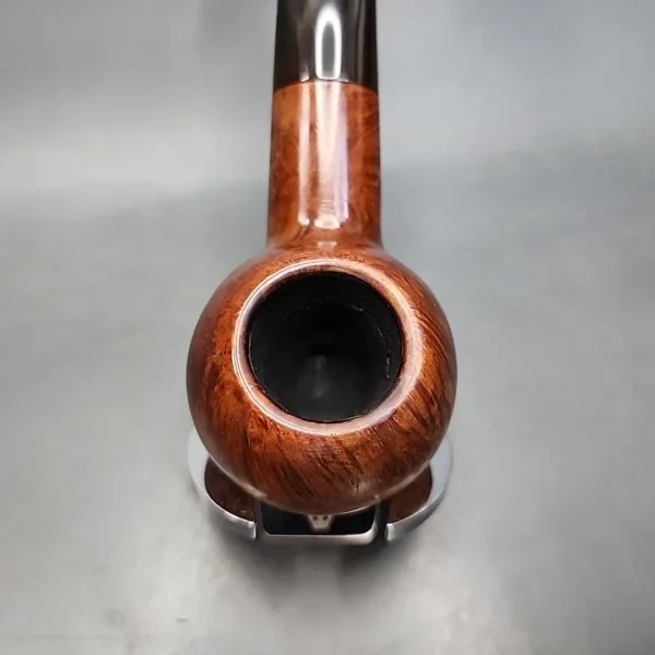 Savinelli Oscar Elite 320 KS Bent Author Estate Briar Pipe, Italian Estates, 6mm - Image 5
