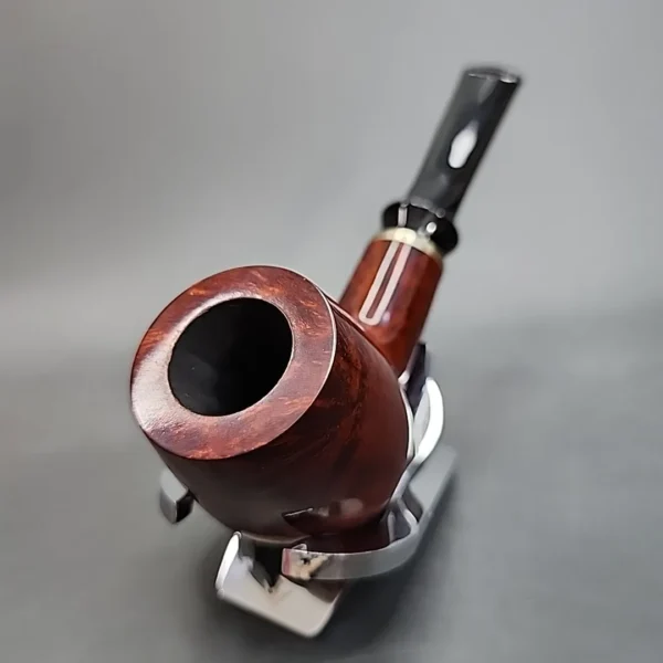 Vauen 3311 Smooth Straight Brandy Estate Briar Pipe, Unsmoked, 9mm - Image 6