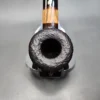 Stanwell Zebrano Sandblasted Bent Dublin Estate Briar Pipe, Danish Estates - Image 6