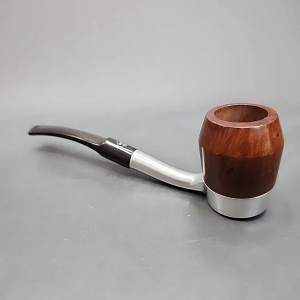 BBB Peacemaker 3 Metal and Briar Estate Briar Pipe, Unsmoked [SOLD] - Image 6