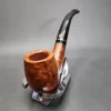 BBB Select 304 Smooth Bent Billiard w/ Brass Estate Briar Pipe, Unsmoked - Image 6
