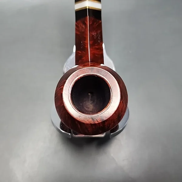 BBB Fiesta 420, Smooth Bent Bulldog Estate Briar Pipe, Unsmoked - Image 6