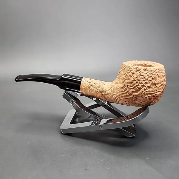Morgan Bones Bent Apple Briar Pipe, New - Image 6