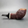 Konstantin Shekita Sandblasted Fugu Estate Briar Pipe, Unsmoked - Image 6
