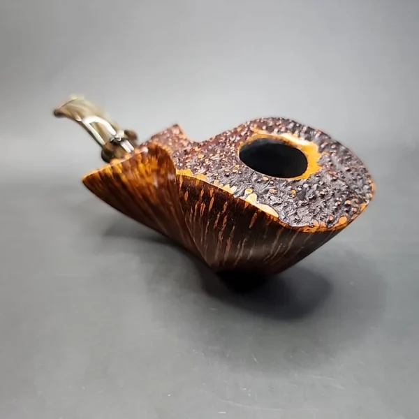 Peder Jeppesen Ida 5 Smooth Freehand Estate Briar Pipe, Unsmoked - Image 6