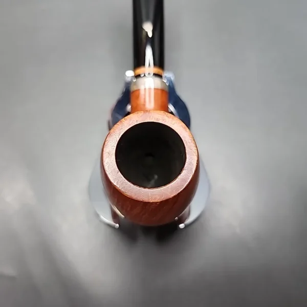 Mastro Geppetto Liscia 1 Smooth Barrel Estate Briar Pipe, 9mm, Italian Estates - Image 6