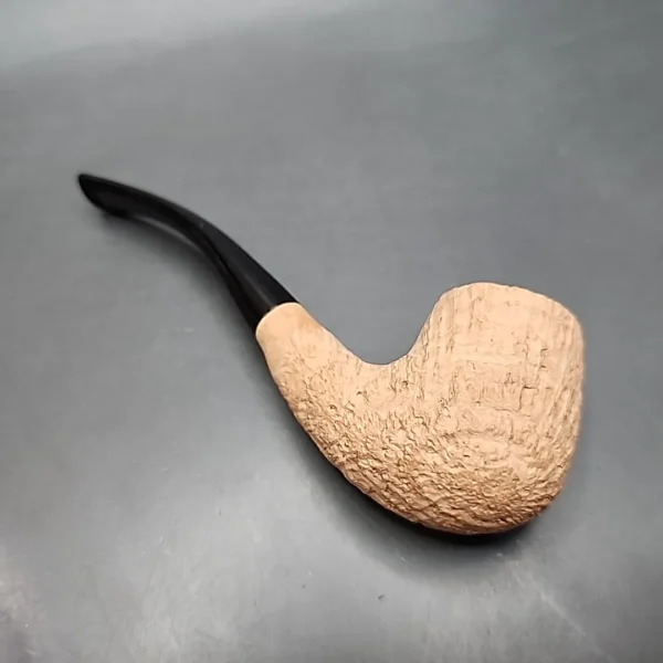 Morgan Bones Bent Billiard Briar Pipe, New - Image 6