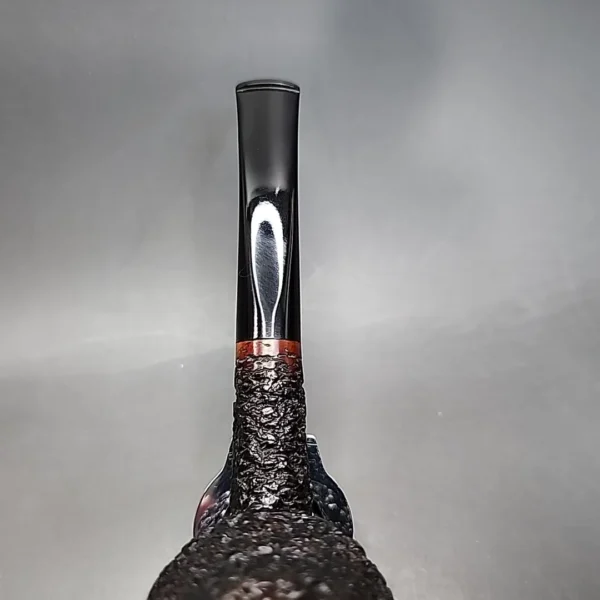 Don Carlos Rusticated Bent Rhodesian Estate Briar Pipe, Italian Estates - Image 6