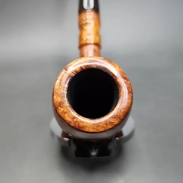 Butz Choquin Maitre Pipier Spot Carved Egg Estate Briar Pipe, French Estates [SOLD] - Image 6