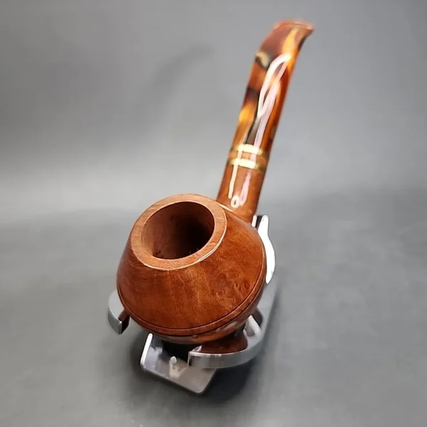 Chacom Corona 427 Smooth Bent Rhodesian Estate Briar Pipe, Unsmoked [SOLD OUT] - Image 6
