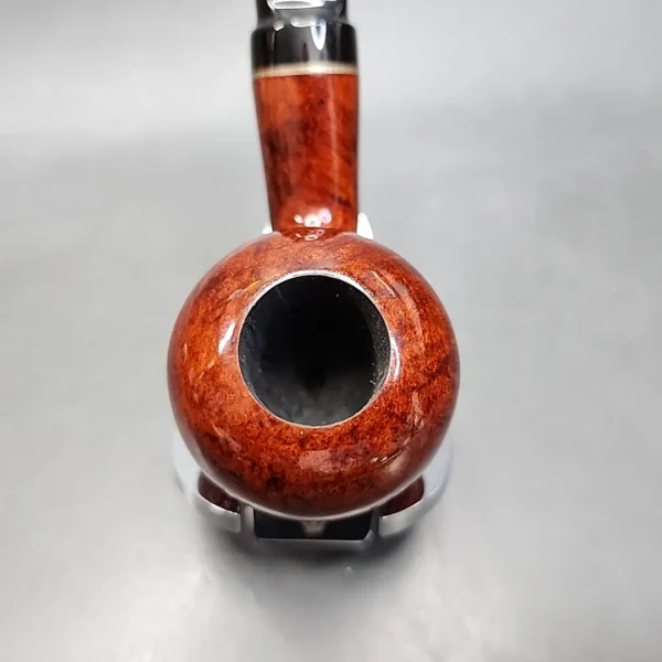 Vauen 3213 Smooth Bent Apple Estate Briar Pipe Unsmoked, 9mm - Image 6