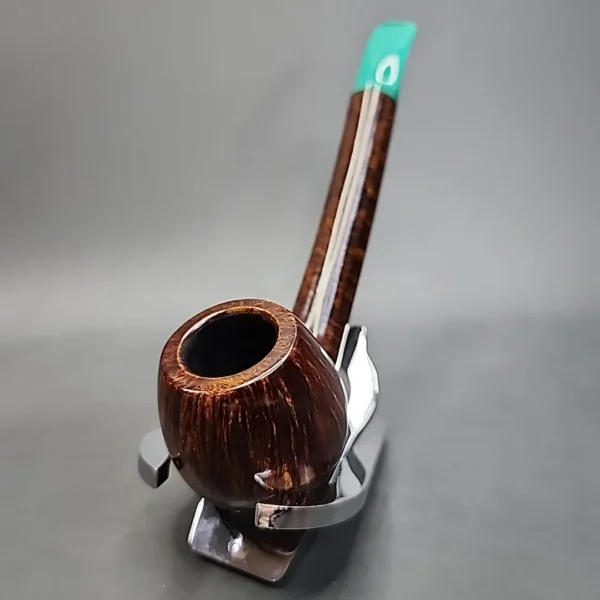 Chris Morgan Signature Long Shank Apple Briar Pipe, New - Image 6