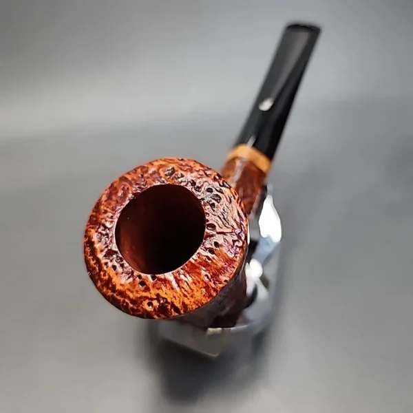 Ser Jacopo Jucunda S2 Sandblasted Dublin Estate Briar Pipe, Unsmoked - Image 6