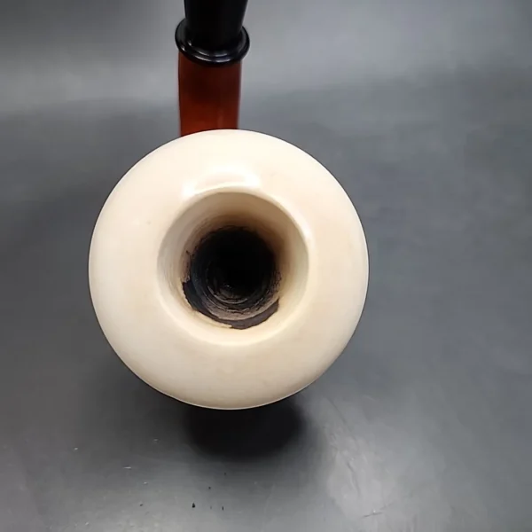 Gourd and Meerschaum Estate Calabash Pipe [SOLD] - Image 6