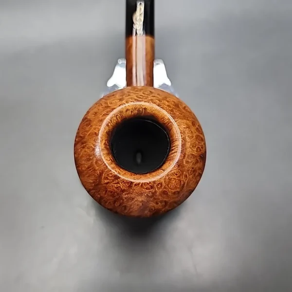 Don Carlos One Note Bent Rhodesian Estate Briar Pipe - Image 6