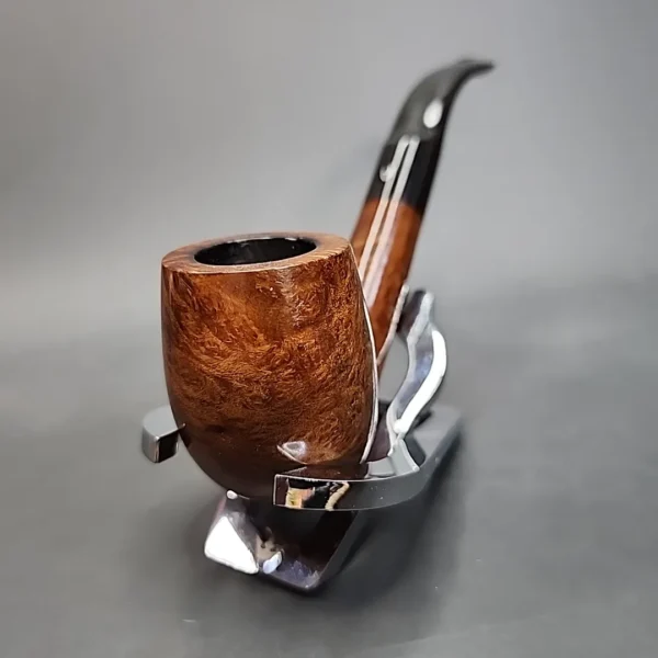 Astleys of London Smooth Bent Billiard Estate Briar Pipe - Image 7