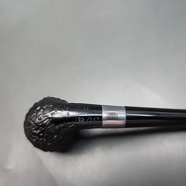 Peterson Carroll of Carrollton 2023 Sandblasted Estate Briar Pipe, Unsmoked - Image 7
