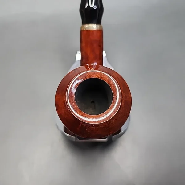 Vauen 6802 Smooth Bent Rhodesian Estate Briar Pipe, Unsmoked, 9mm - Image 7