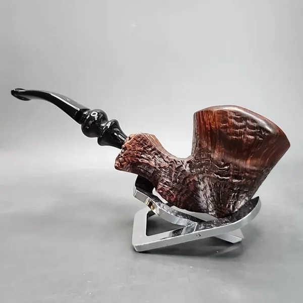 Ben Wade Amber Freehand Estate Briar Pipe, Danish Estates [SOLD] - Image 7